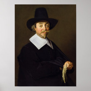Poster Retrato de um homem, c.1643-45