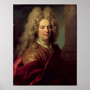 Pôster Retrato de um homem, c.1715