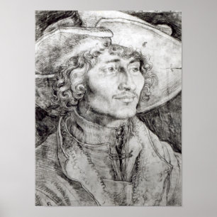 Poster Retrato de um homem desconhecido, 1521