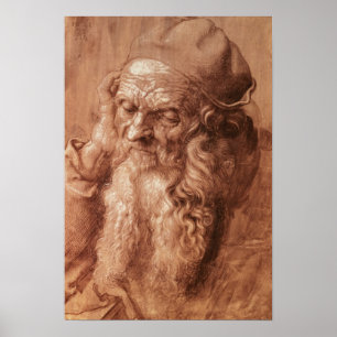 Pôster Retrato de um homem, envelhecido ninety-three,