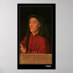 Pôster Retrato de um homem novo, 1432