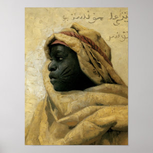 Pôster Retrato de um Nubian
