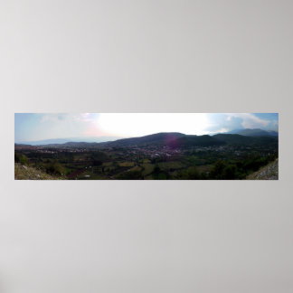 Poster Retrato de uma aldeia grega