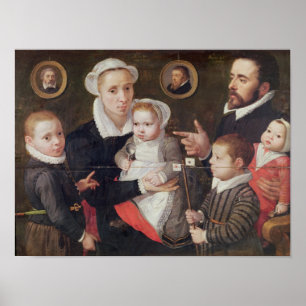 Poster Retrato de uma família