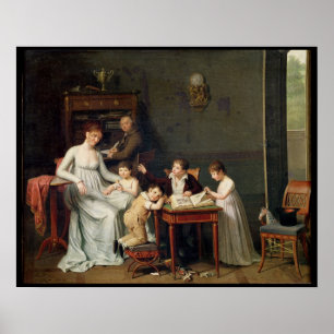 Pôster Retrato de uma família, 1800-01