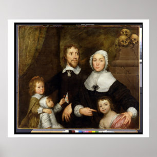 Pôster Retrato de uma família, provavelmente de que do