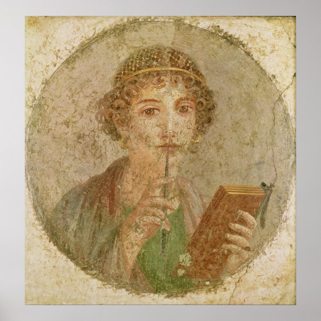 Pôster Retrato de uma jovem (Frente)