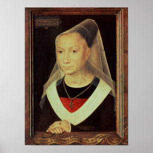 Poster Retrato de uma jovem mulher, 1480
