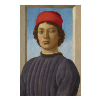 Retrato de uma Juventude, c.1485 (petróleo e tempe