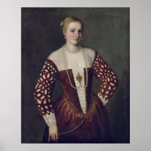 Pôster Retrato de uma mulher