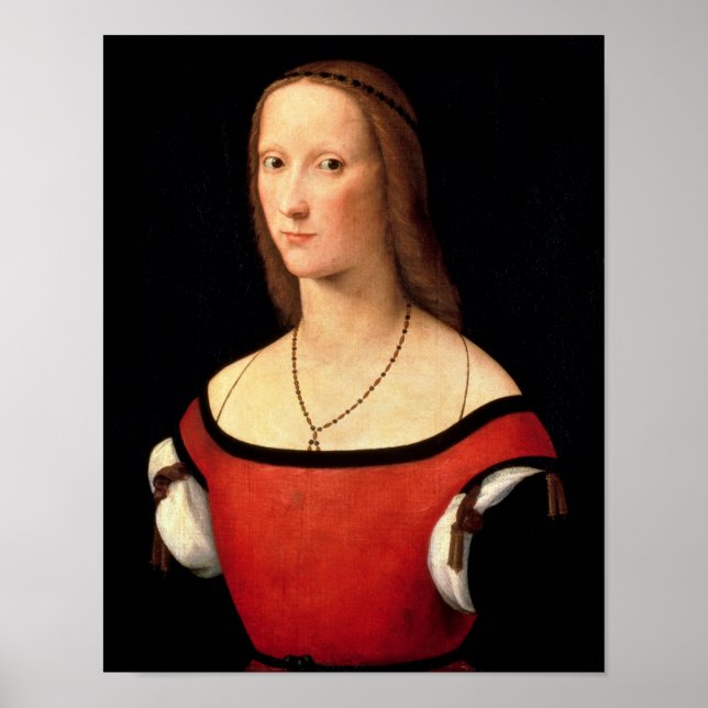 Poster Retrato de uma Mulher, 1500 (Frente)