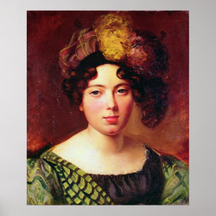Pôster Retrato de uma mulher escocesa nova