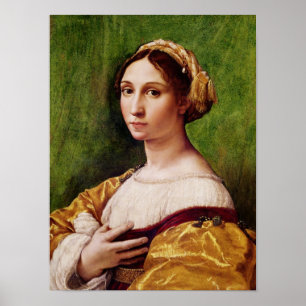 Poster Retrato de uma rapariga