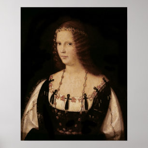 Pôster Retrato de uma senhora