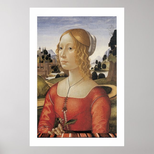 Pôster Retrato de uma Senhora (Frente)