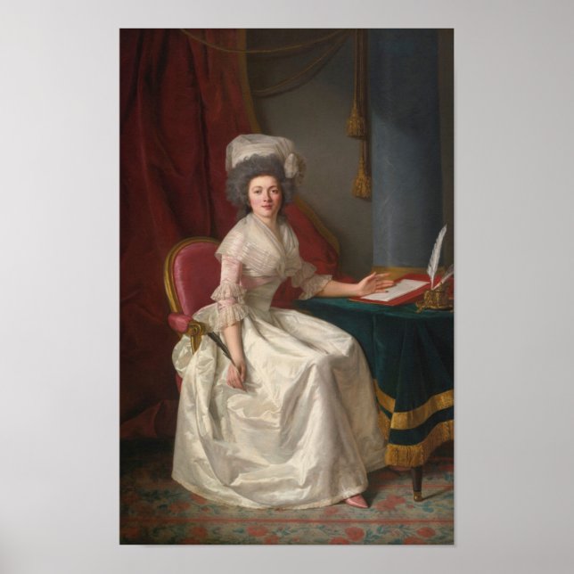 Poster Retrato de uma Senhora (Frente)