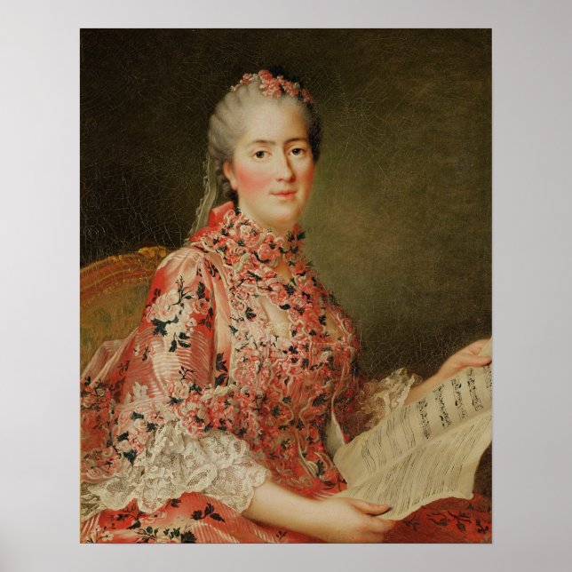 Pôster Retrato de Victoire da França (Frente)