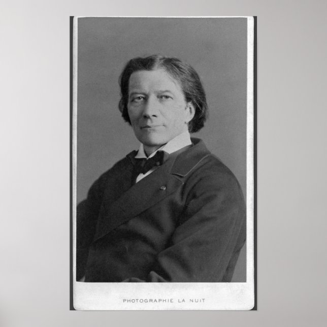 Pôster Retrato de Victorien Sardou (Frente)