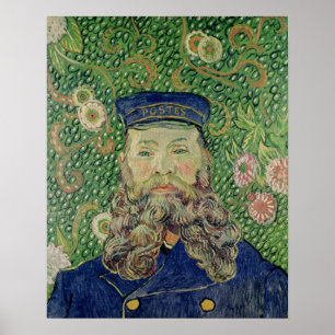 Poster Retrato de Vincent van Gogh   do carteiro