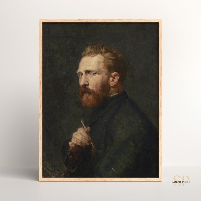 Poster Retrato de Vincent Van Gogh por John Russell (Criador carregado)