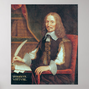 Poster Retrato de Vincent Voiture