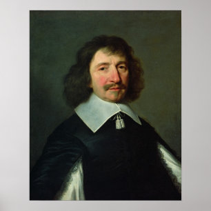 Pôster Retrato de Vincent Voiture c.1643-44