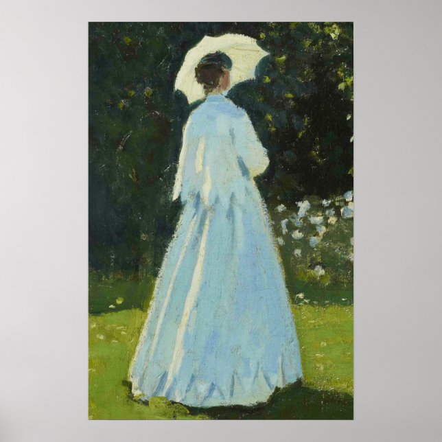 Poster Retrato de Vintage Garden (Frente)