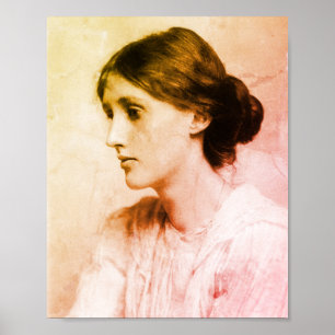 Poster Retrato de Virginia Woolf (1902)