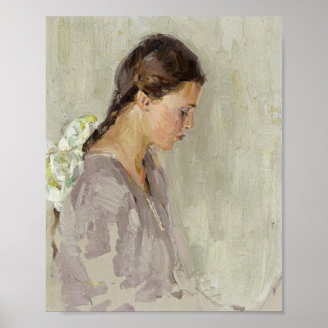 Poster Retrato de Vivian | William Herbert Dunton (Frente)