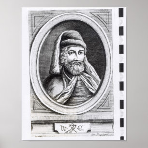 Poster Retrato de William Caxton