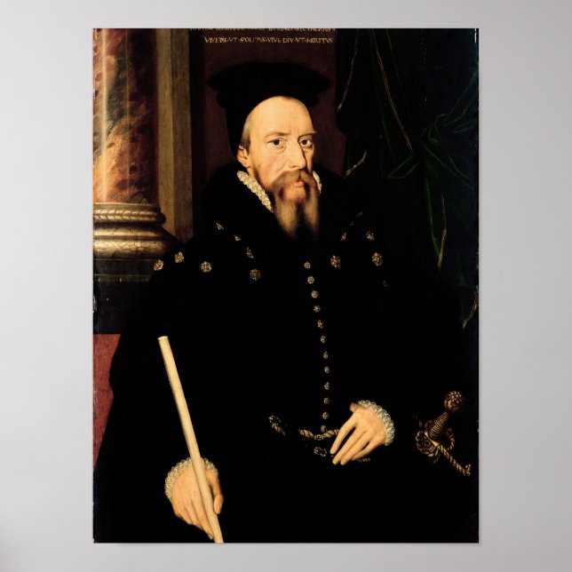 Poster Retrato de William Cecil (Frente)