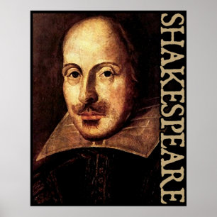 Pôster Retrato de William Shakespeare