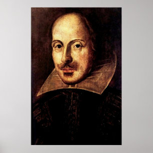 Pôster Retrato de William Shakespeare