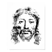Retrato divino de Jesus - Uma representação Eterno