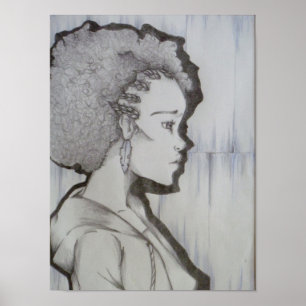 Poster Retrato do Afro