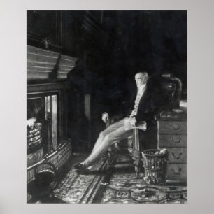 Poster Retrato do cinza do conde