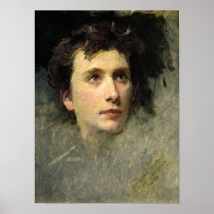 Pôster Retrato do compositor Pyotr Ilyich