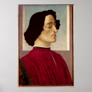 Poster Retrato do de Medici c.1480 de Giuliano