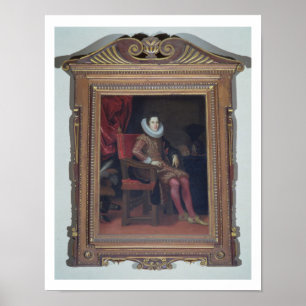 Pôster Retrato do de'Medici de Cosimo II (1590-1621)