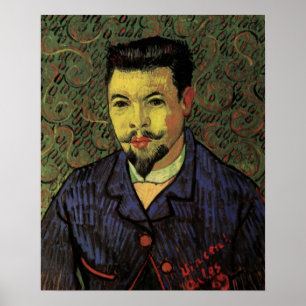Poster Retrato do Doutor Felix Rey por Vincent van Gogh