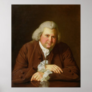 Poster Retrato do Dr. Erasmus Darwin