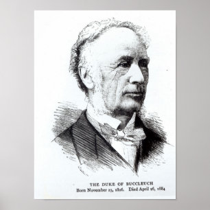 Pôster Retrato do Duque de Buccleuch