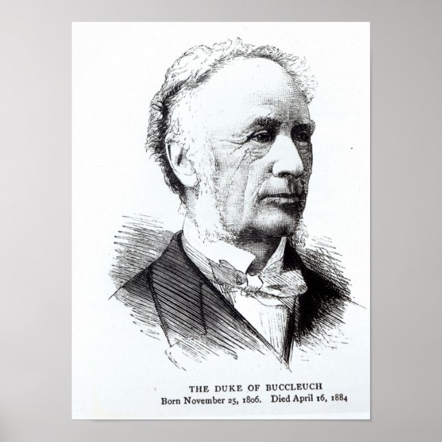 Pôster Retrato do Duque de Buccleuch (Frente)