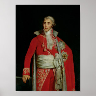 Pôster Retrato do duque de Joseph Fouche de Otranto