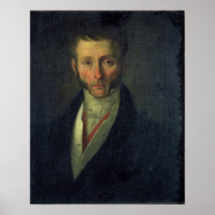 Poster Retrato do duque de Joseph Fouche de Otranto, 1813