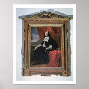 Poster Retrato do duque grande Cosimo III (óleo no canv