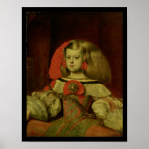 Pôster Retrato do Infanta Margarita