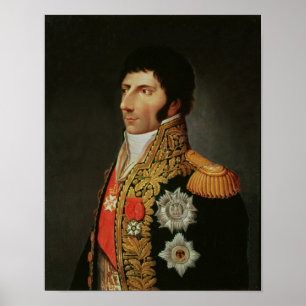 Pôster Retrato do marechal Charles Jean Bernadotte