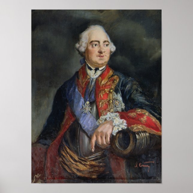 Pôster Retrato do matemático Leonhard Euler (Frente)