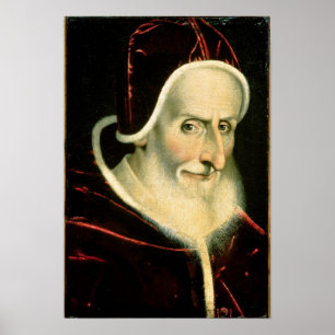 Pôster Retrato do papa Pius V   1576-80